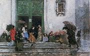 Raimundo Madrazo, Coming out of Church